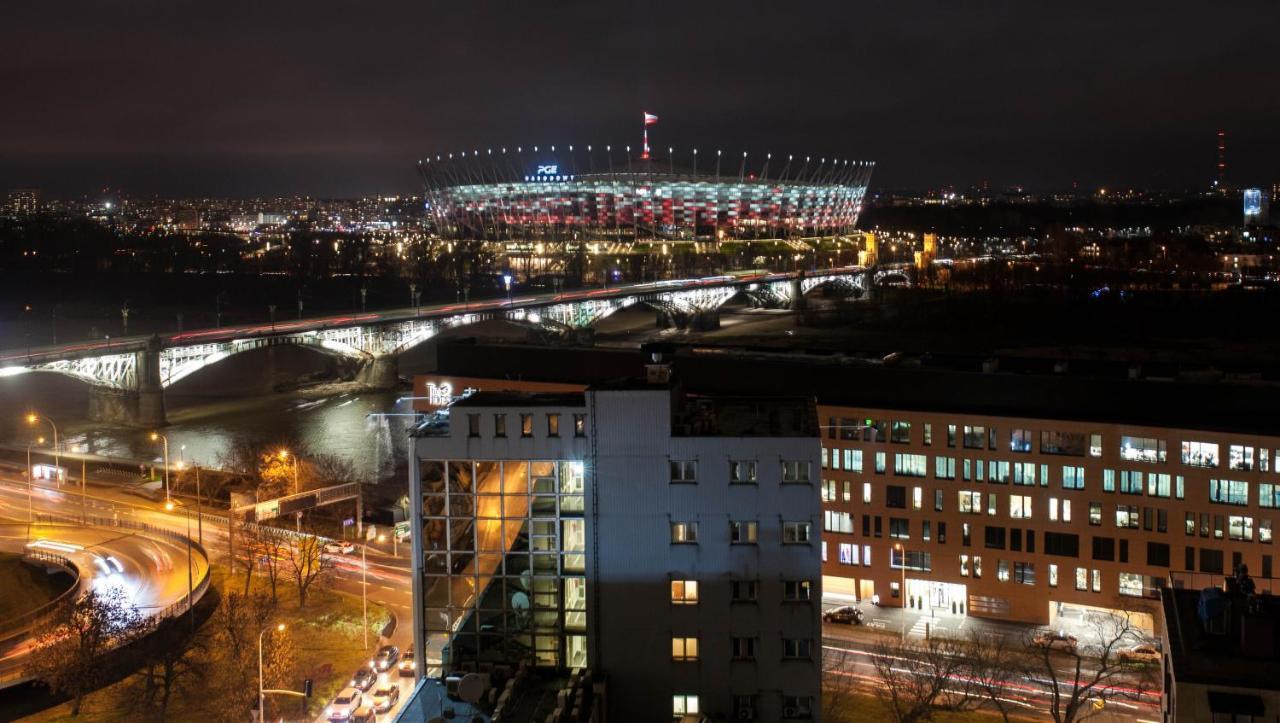 Apartment River Front, Great View From 14Th Floor, Next To Pge Narodowy Stadium, Torwar - By Warsawskyline Apartments Exterior foto